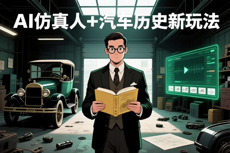 AI仿真人玩转汽车历史，9月新玩法全流程解析