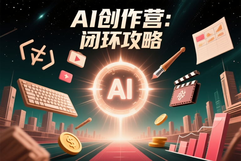 AI创作训练营第5期：从工具到商业闭环全攻略