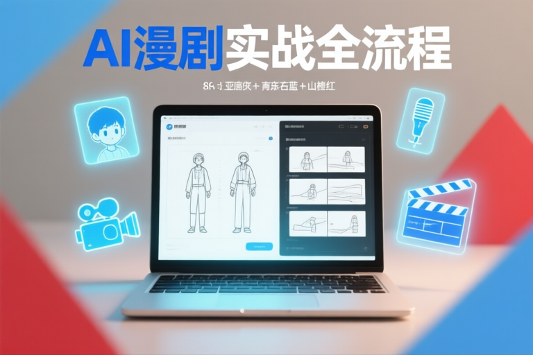 AI漫剧全流程实战：从剧本到成片，掌握人物设定与视频生成