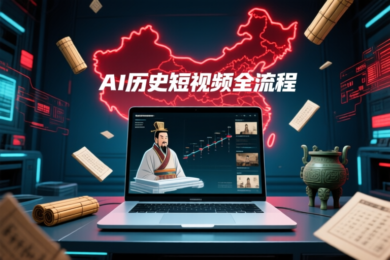 AI历史短视频全流程实战：从选题到剪辑，爆款轻松造