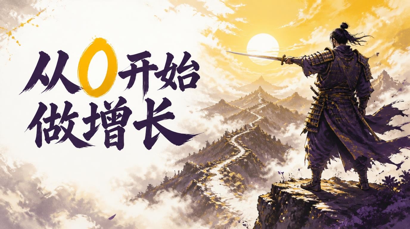 从0到1做增长：新手必看的实战指南