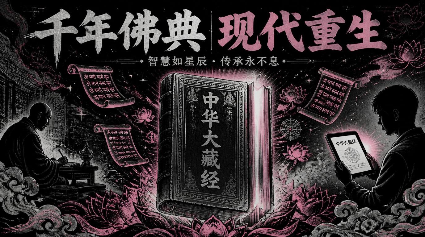 《中华大藏经》：千年佛典的现代重生