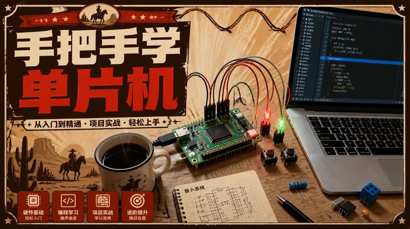 零基础也能玩转单片机：手把手入门指南