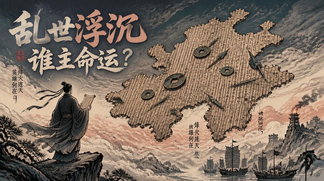 三国气度：乱世中，个人命运如何被时代裹挟？