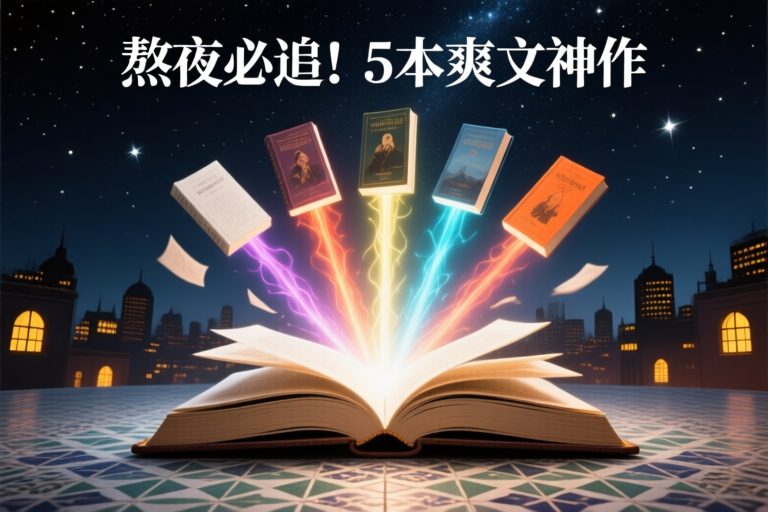 熬夜必追！这5本网文神作爽到停不下来