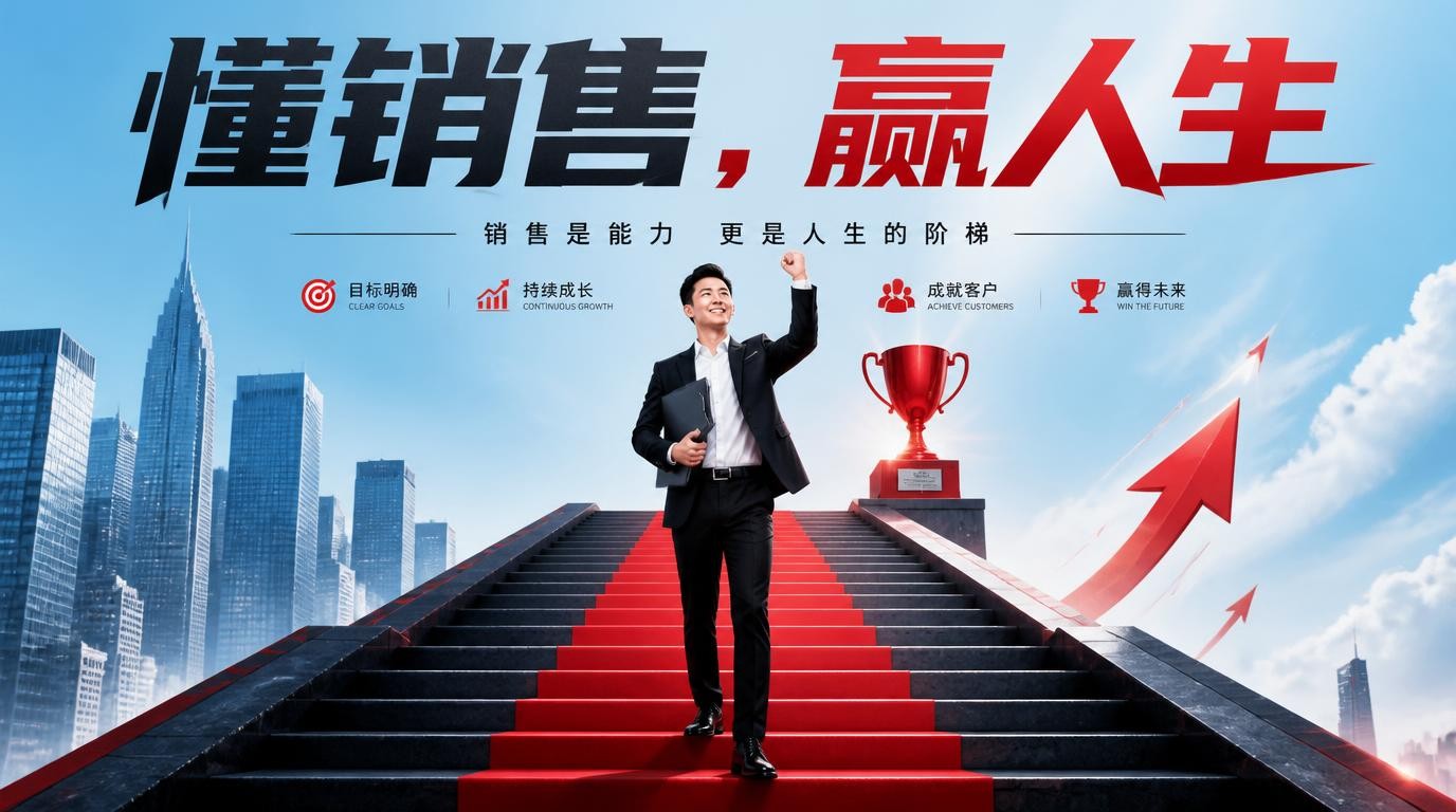 从销售小白到销冠：懂销售，生活工作都开挂
