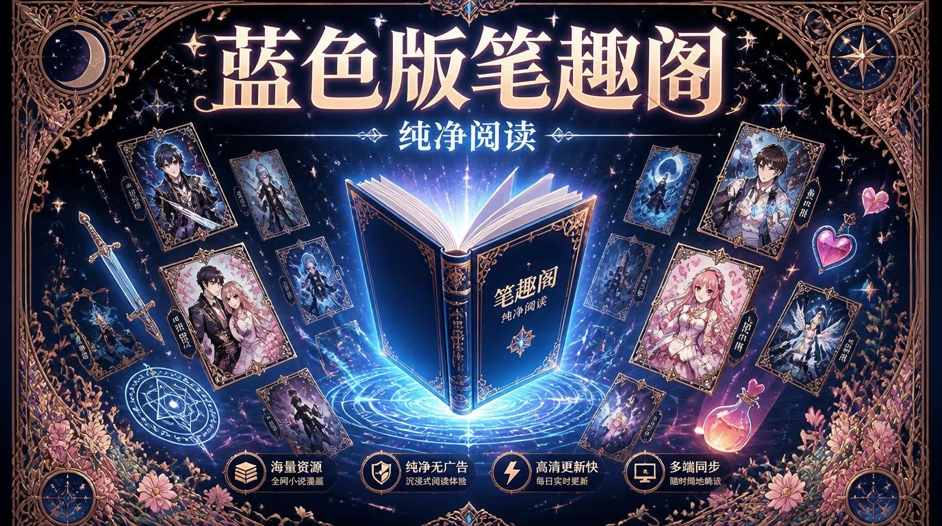 笔趣阁蓝色版纯净修复，小说漫画一网打尽