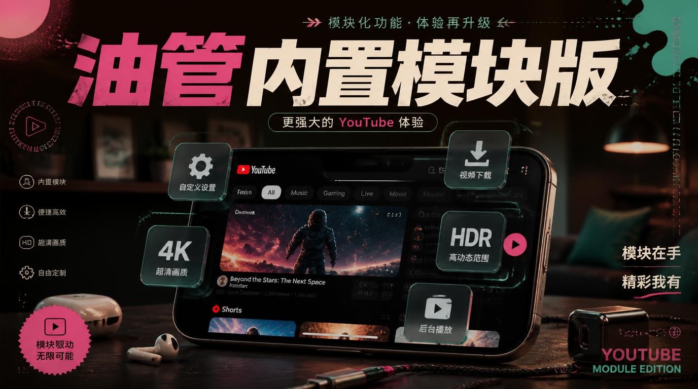 油管内置模块版，原汁原味体验
