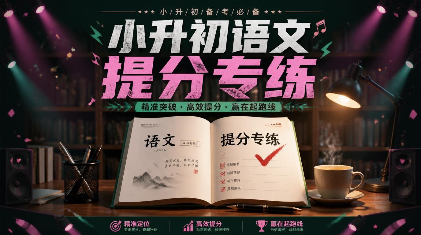 2026小升初语文提分专练，冲刺名校必备！