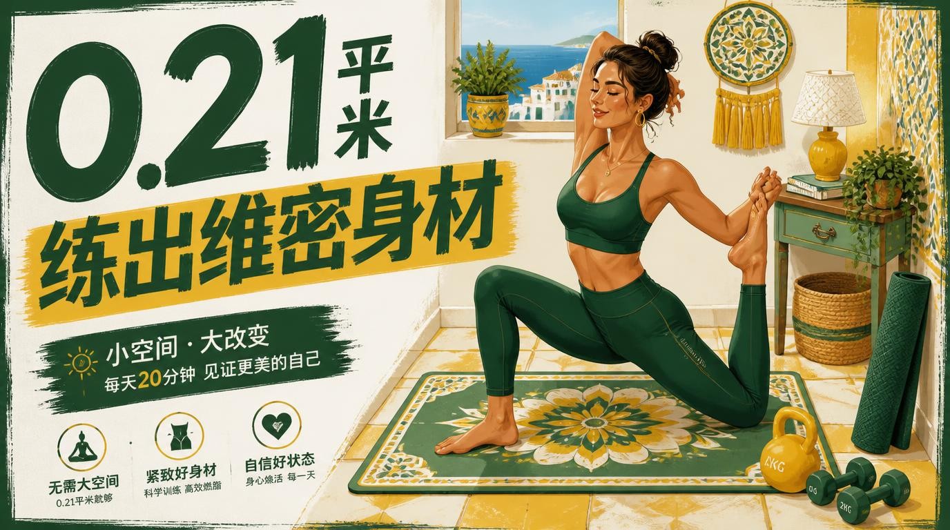 在家练出维密身材，只需0.21平米！