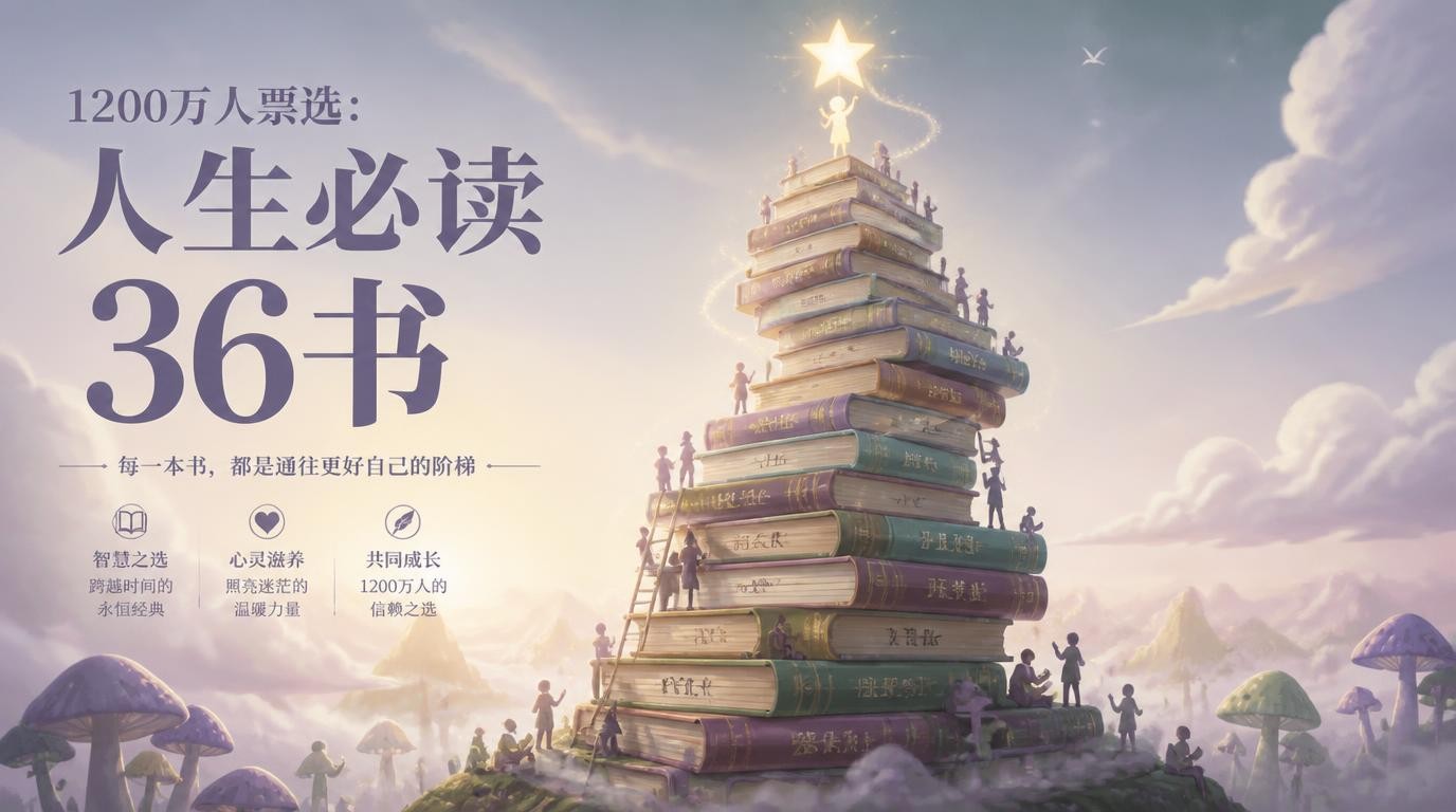 1200万人票选：人生回报率最高的36本书