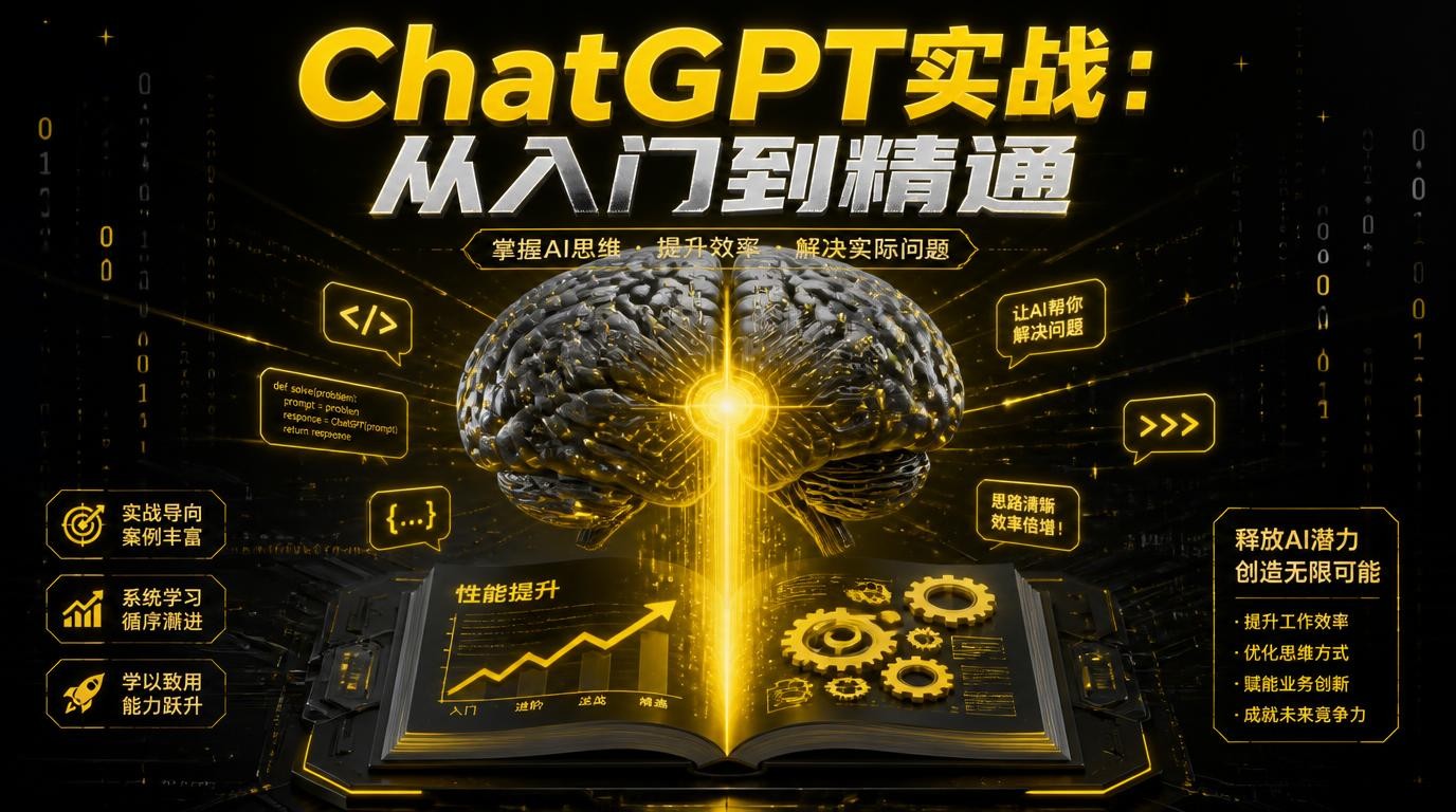 ChatGPT实战指南：创新应用与性能提升全解析