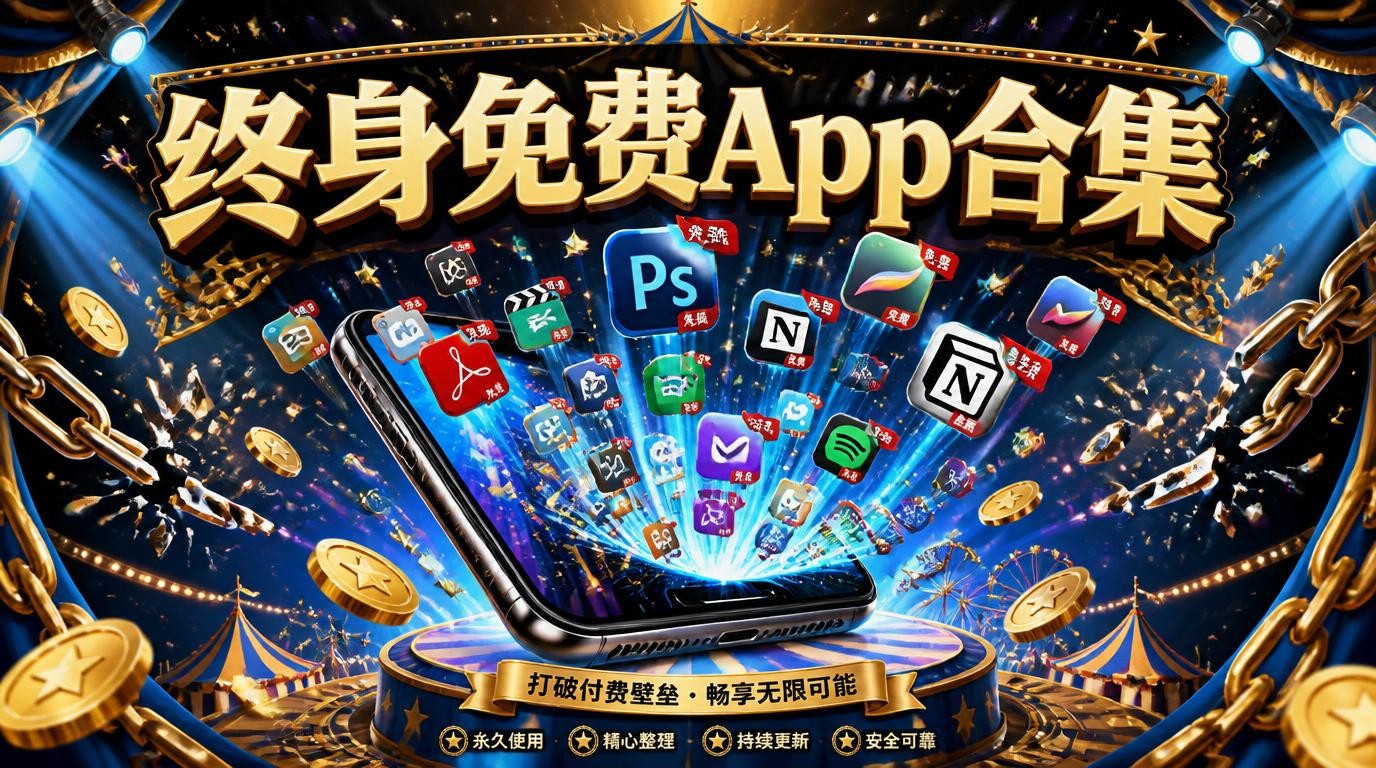 终身无付费！这波良心App合集请收好