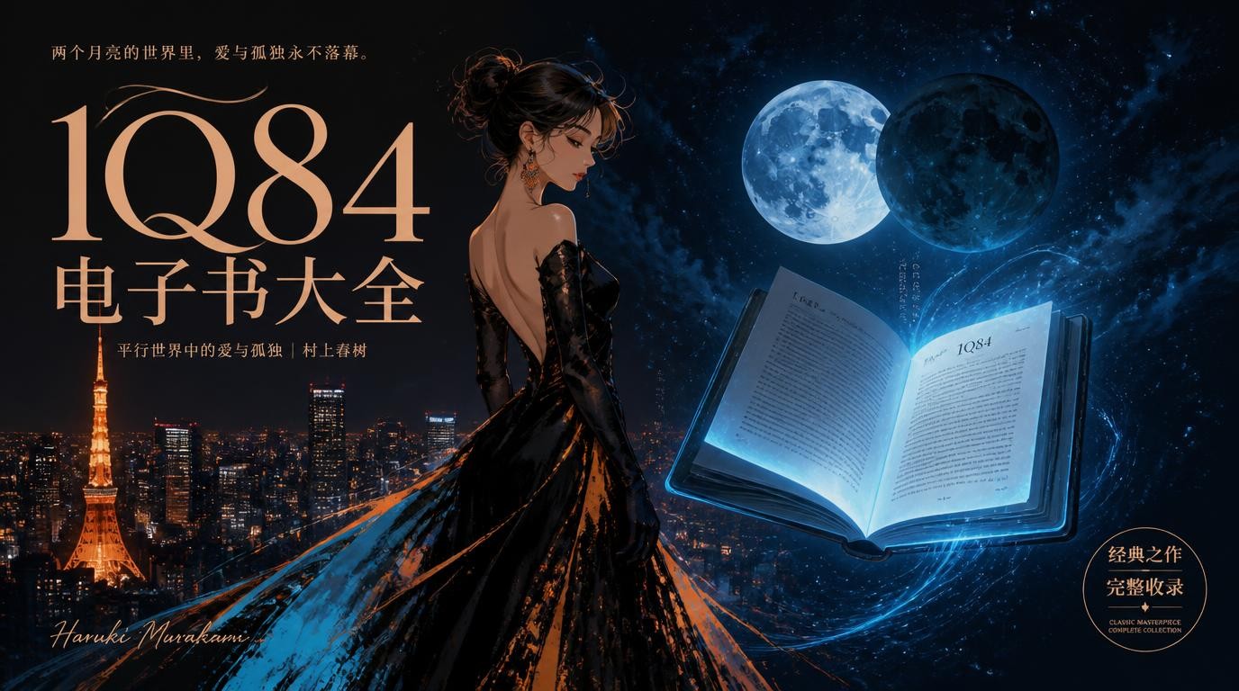 1Q84电子书全集合集：一次收藏村上春树巅峰之作