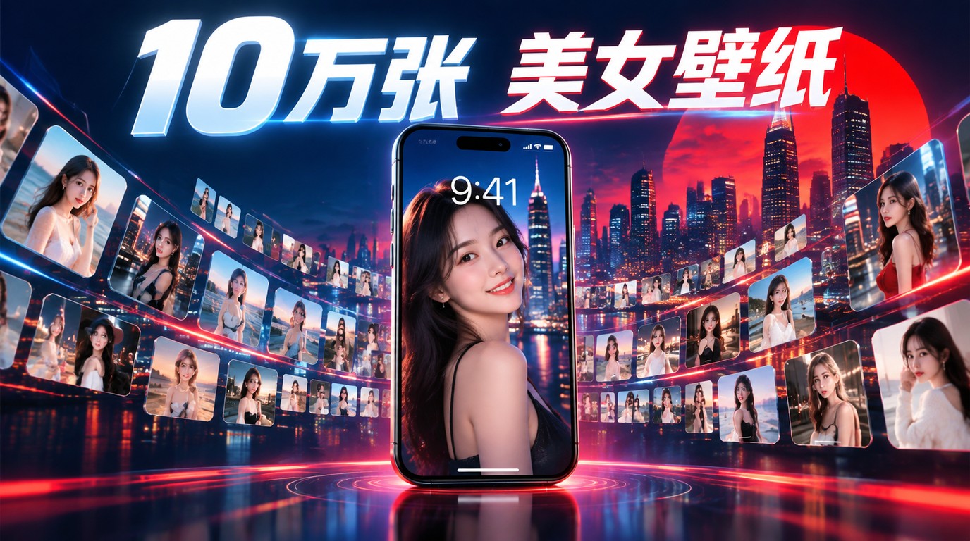 10万张美女壁纸，让你的屏幕每天换新颜！