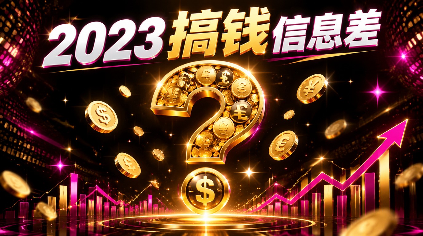 2023年搞钱信息差合集，建议收藏！