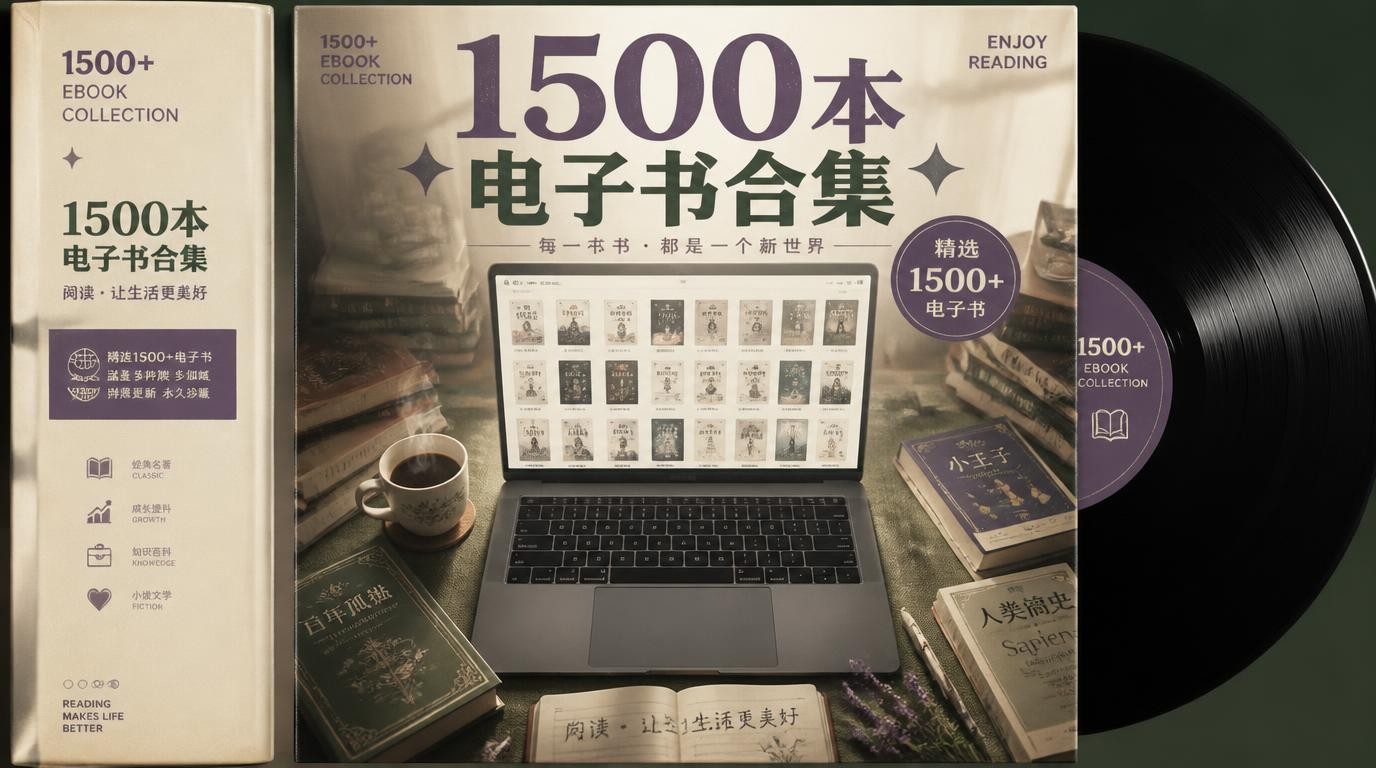 1500本当当网电子书合集，22GB海量资源，杨泽整理！