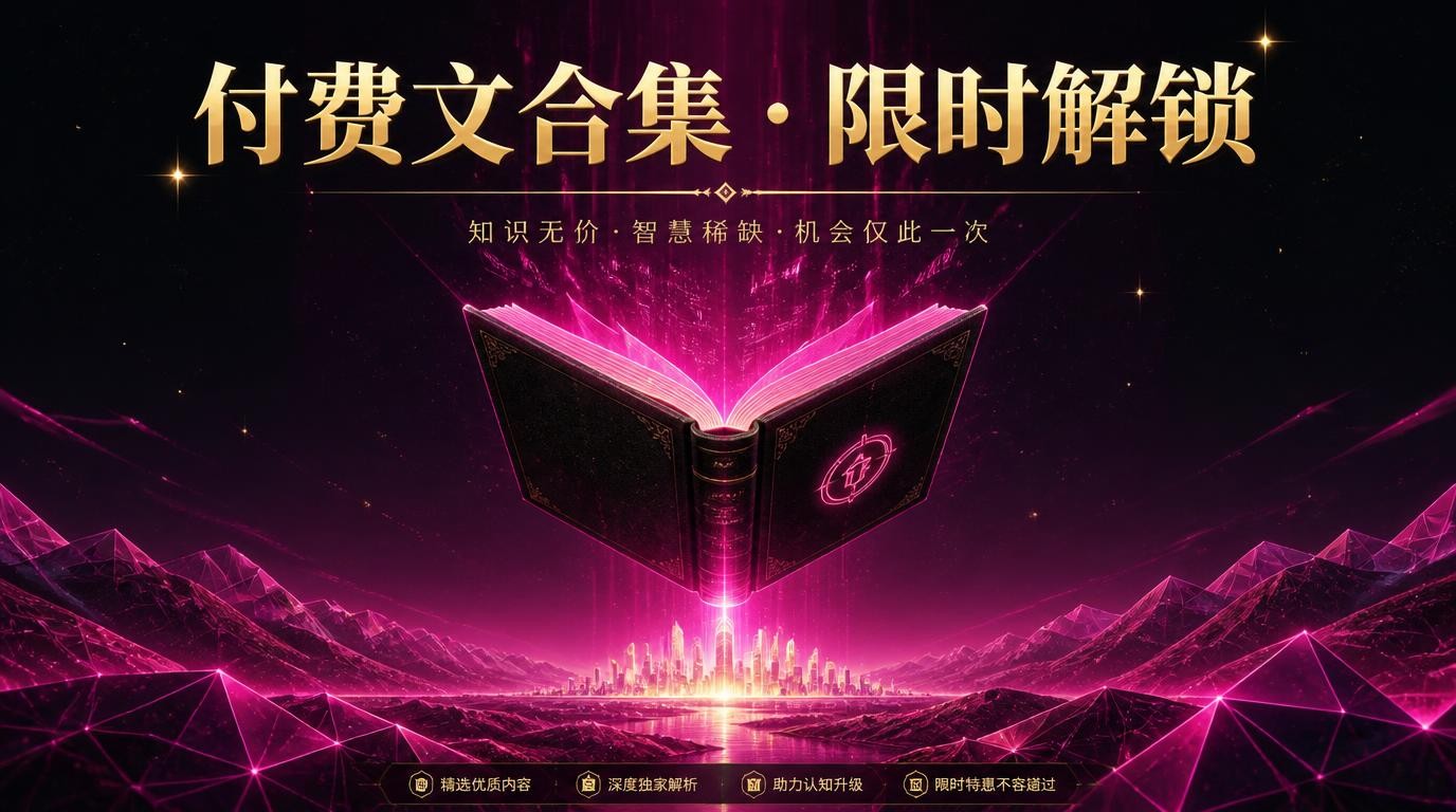 2026年5月21日付费文合集：深度精选，限时解锁