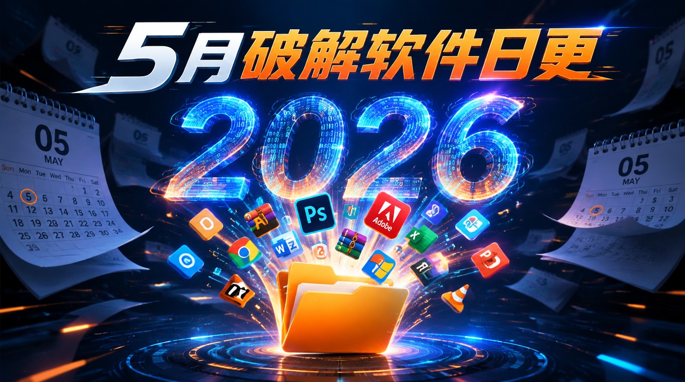 2026年5月最新破解软件日更合集