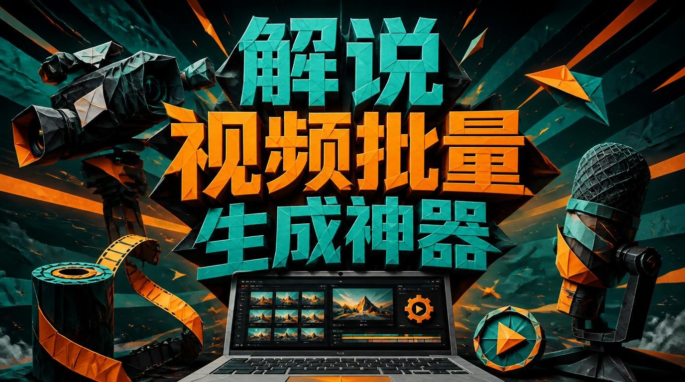 吾爱解说视频批量生成器