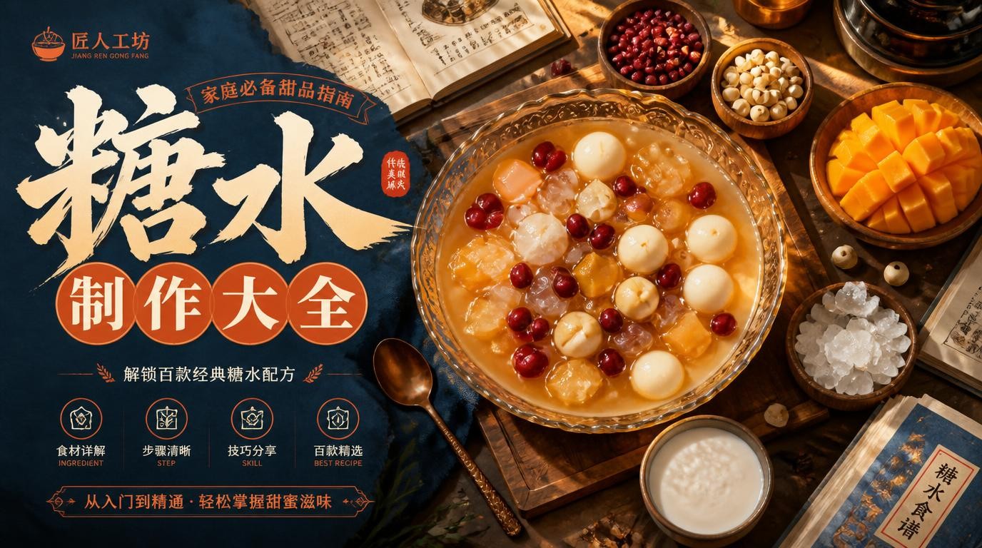 全系列糖水制作教程：从入门到精通