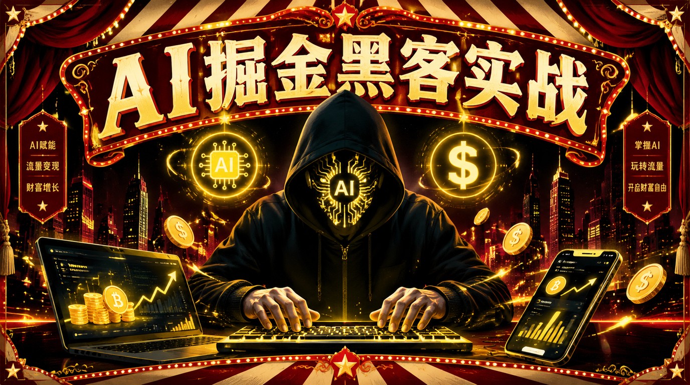 AI掘金黑客实战：电脑手机全工具包