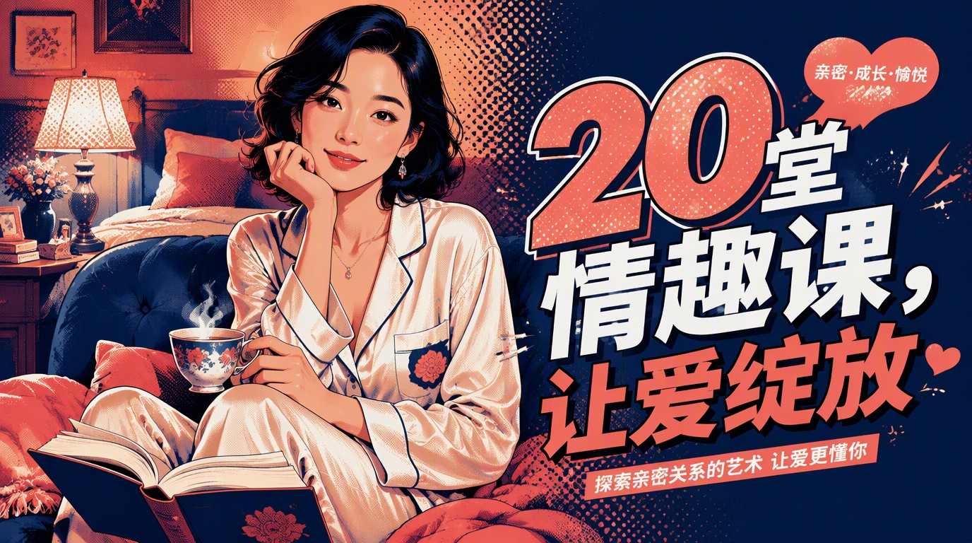 2025女性必看：20堂情趣指南课，让你更懂爱