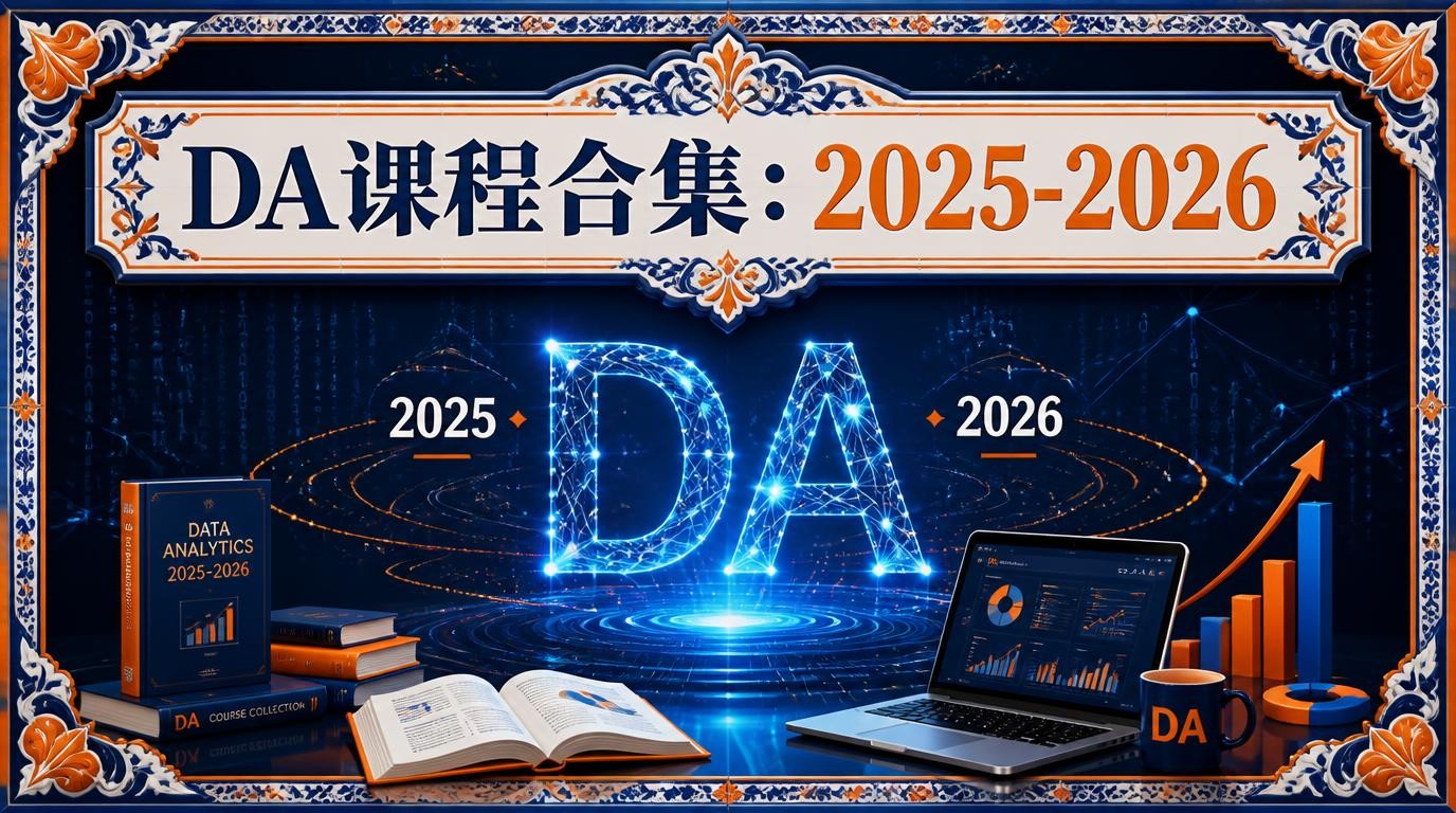 2025-2026年DA视频课程合集：一站式学习指南