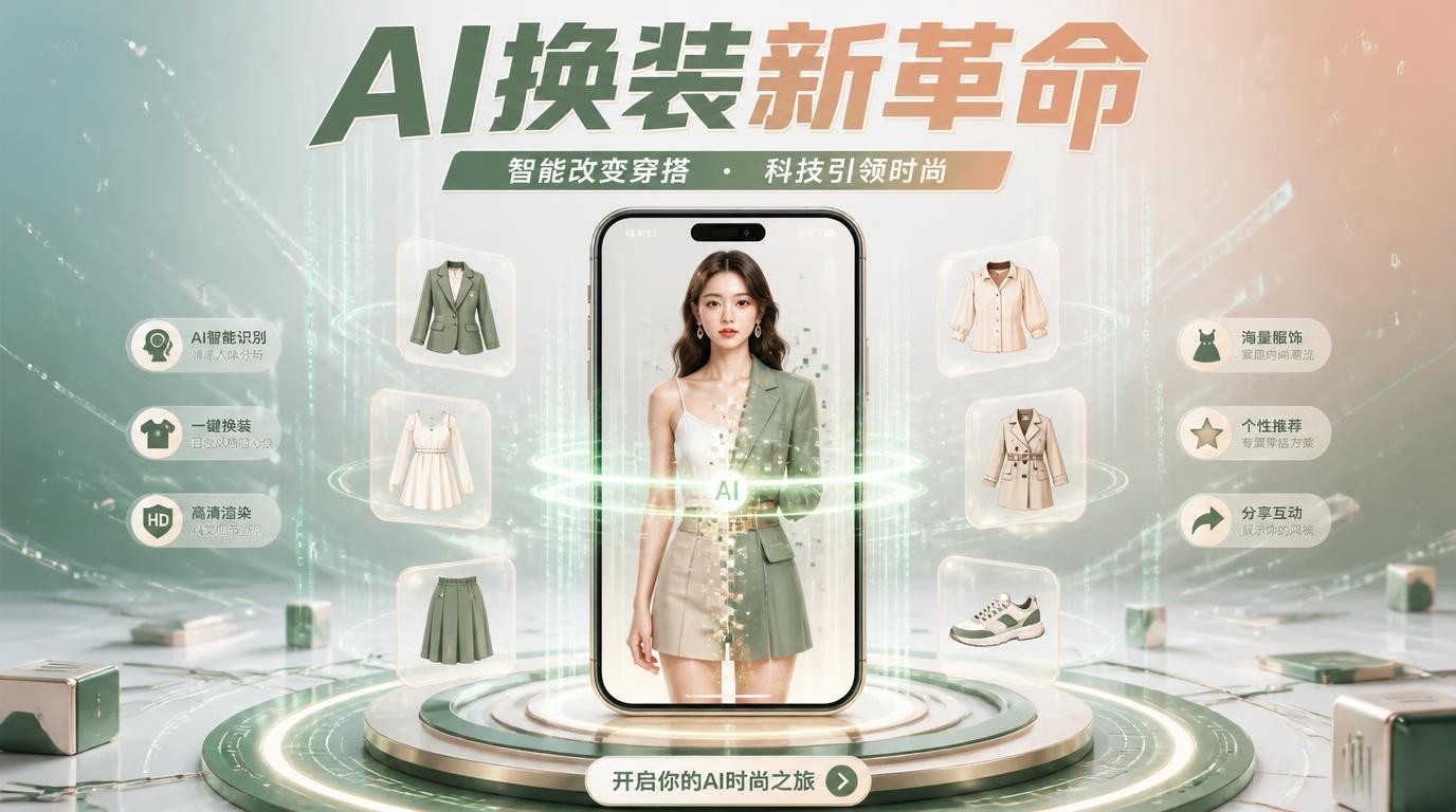 AI一键去衣换装，解锁高级版新玩法