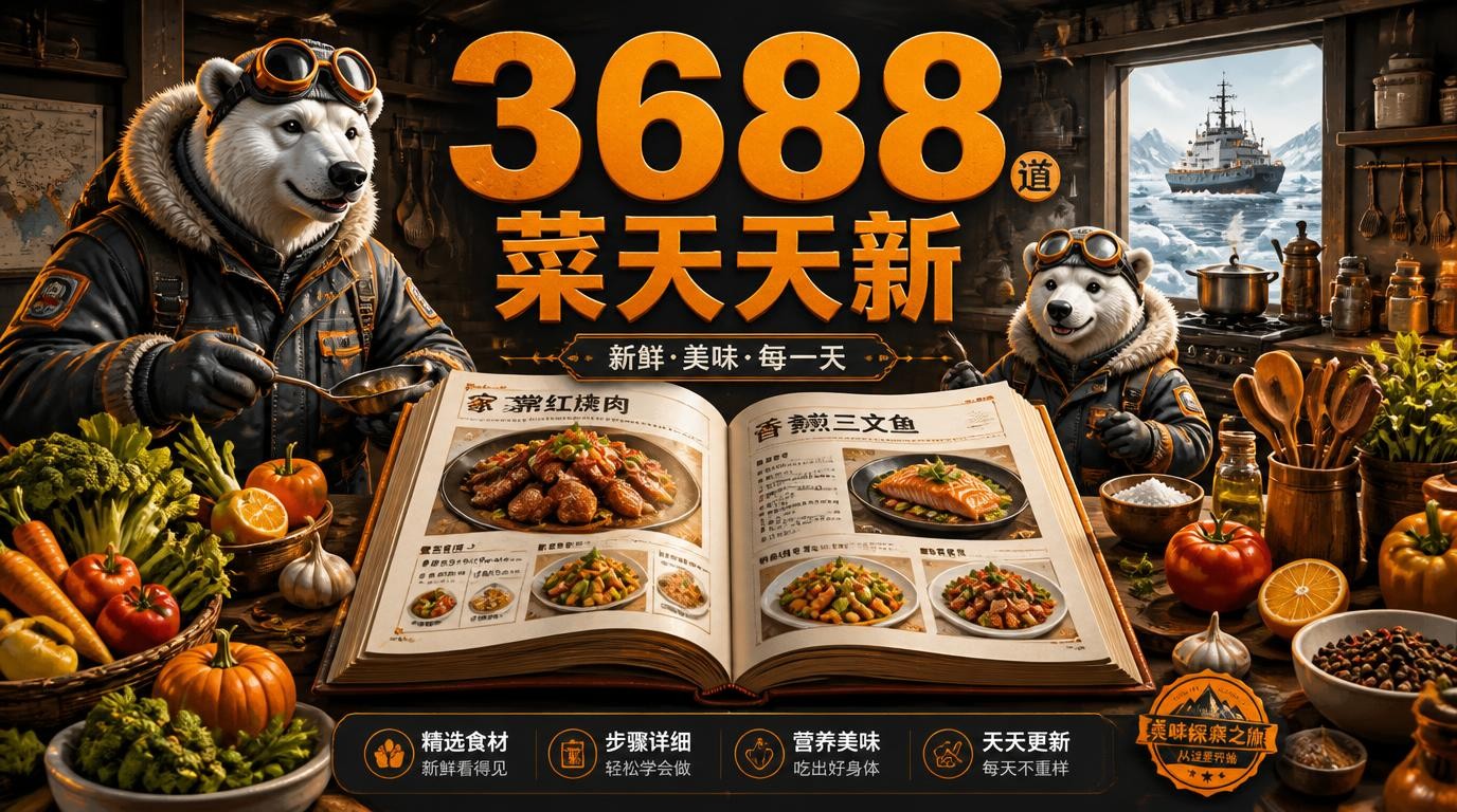 3688道家常菜做法，天天不重样！