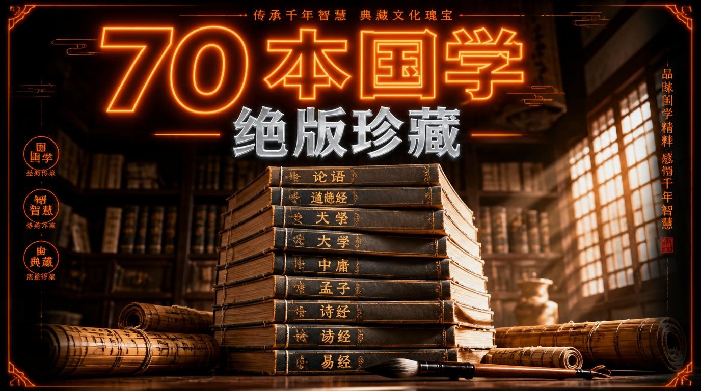 70本国学绝版书，VIP珍藏限时分享