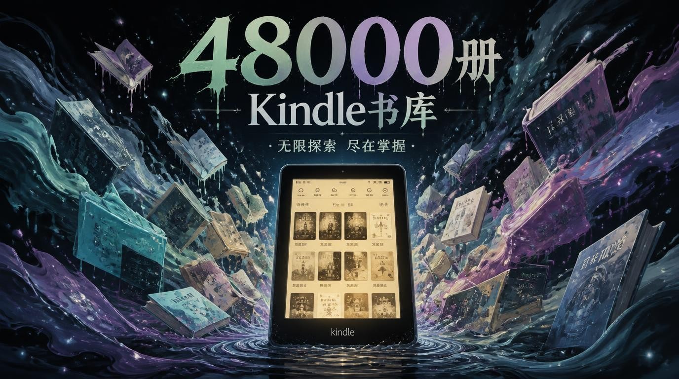 48000册Kindle电子书大合集，一座随身图书馆