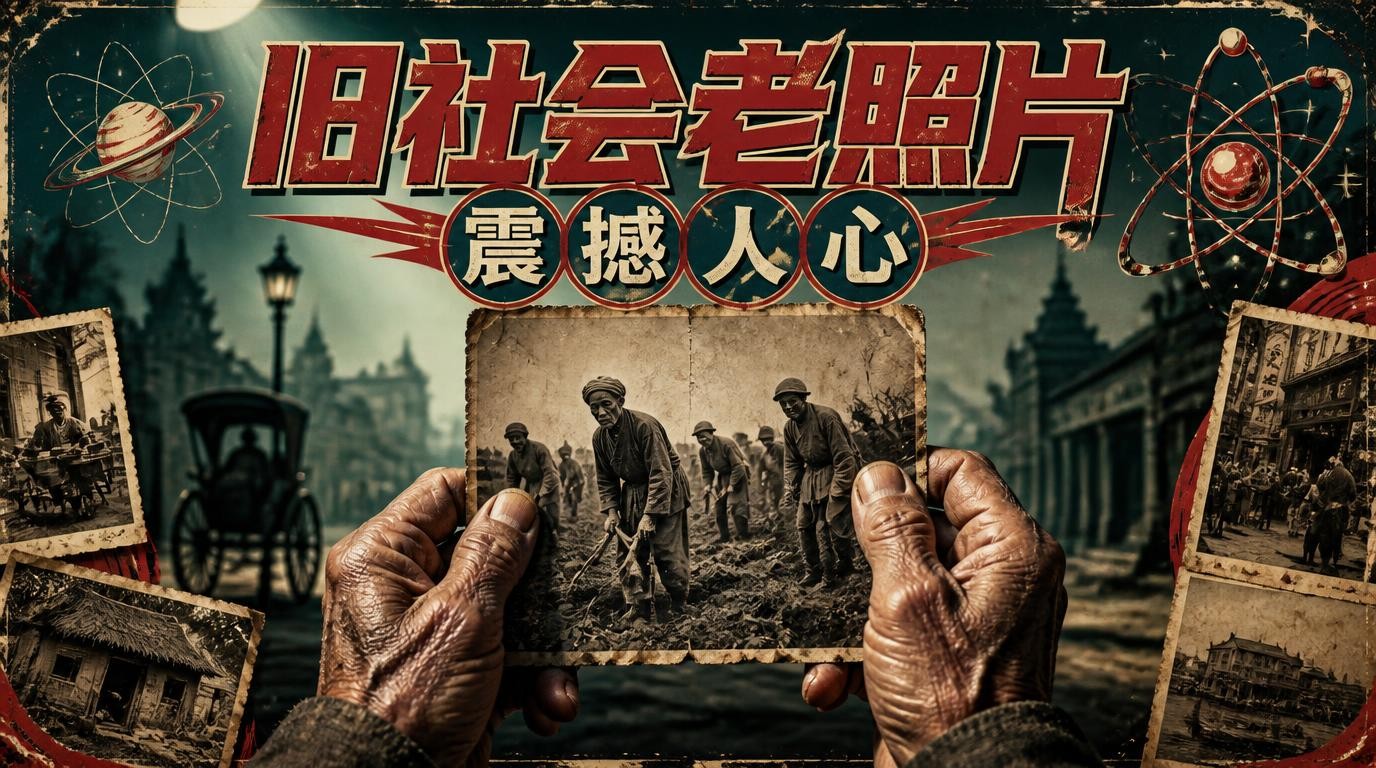 尘封的记忆：中国旧社会老照片，张张震撼人心！