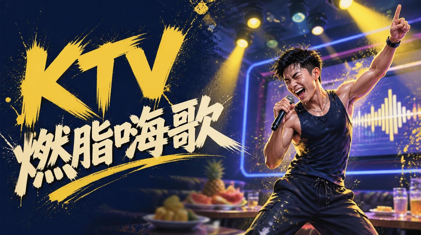 KTV嗨歌也能瘦？燃脂歌单大公开