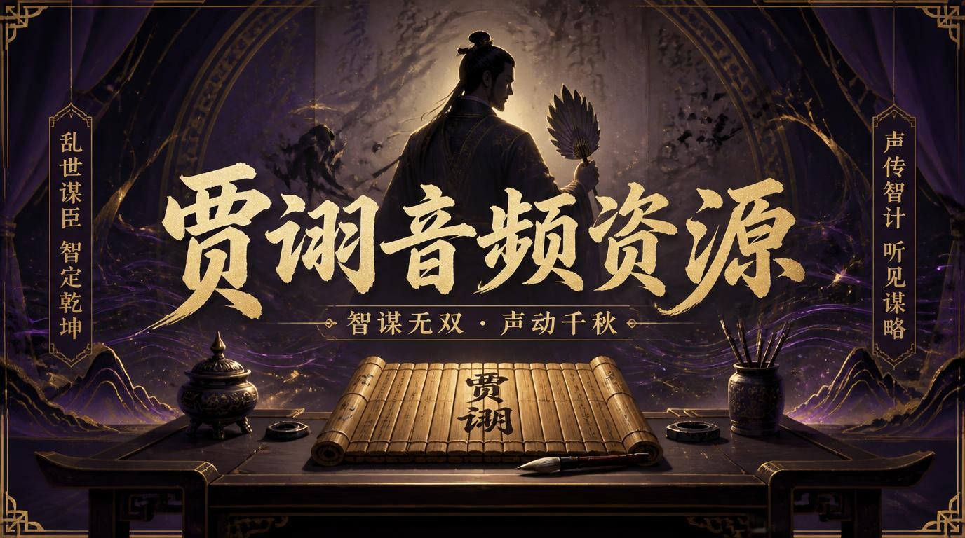 冷月浅浅贾诩音频资源大放送，速来收藏！