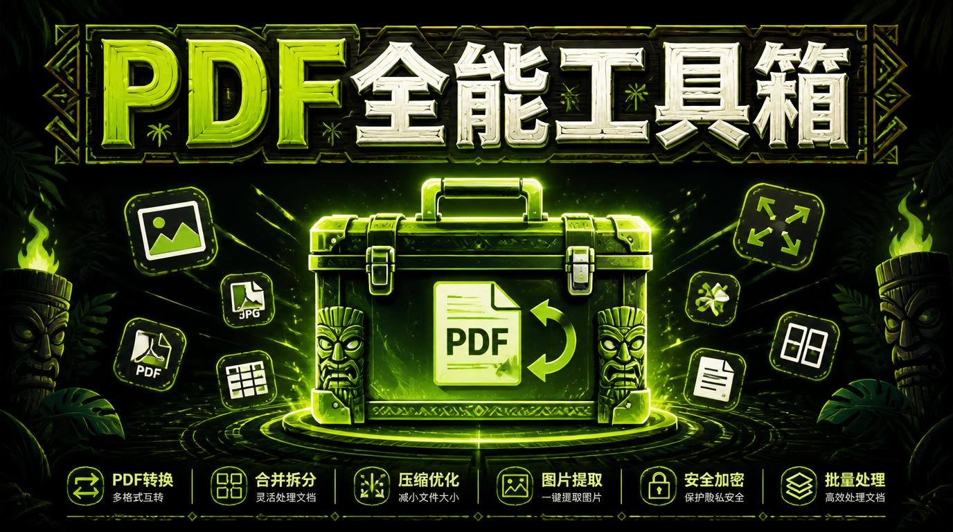 Android全能工具箱：PDF转换合并分割，一网打尽