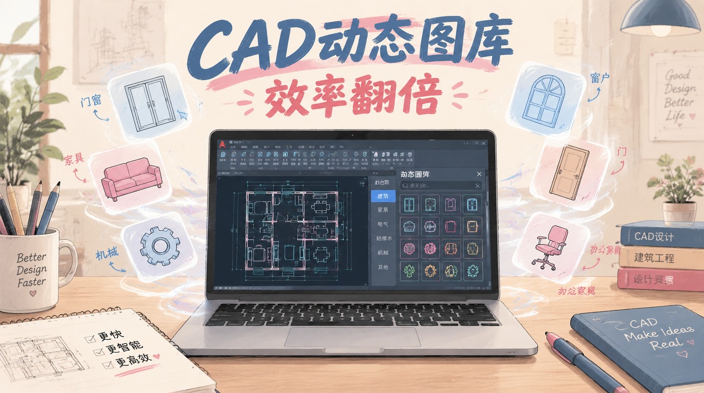 CAD动态图库DWG：设计师必备的高效资源库