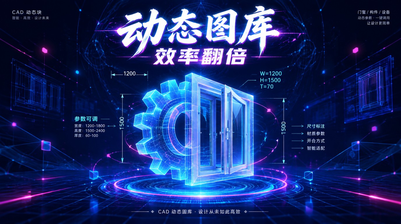 CAD动态图库：设计效率翻倍的秘密武器
