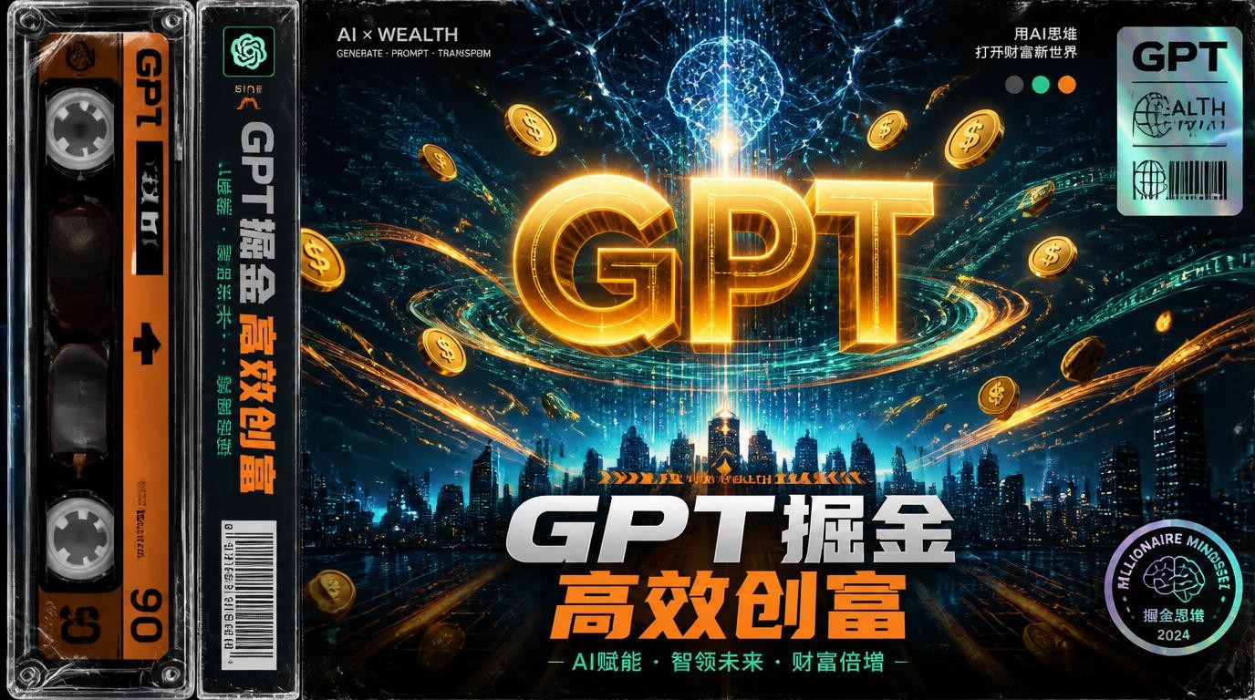 GPT掘金实战：高效创富指南