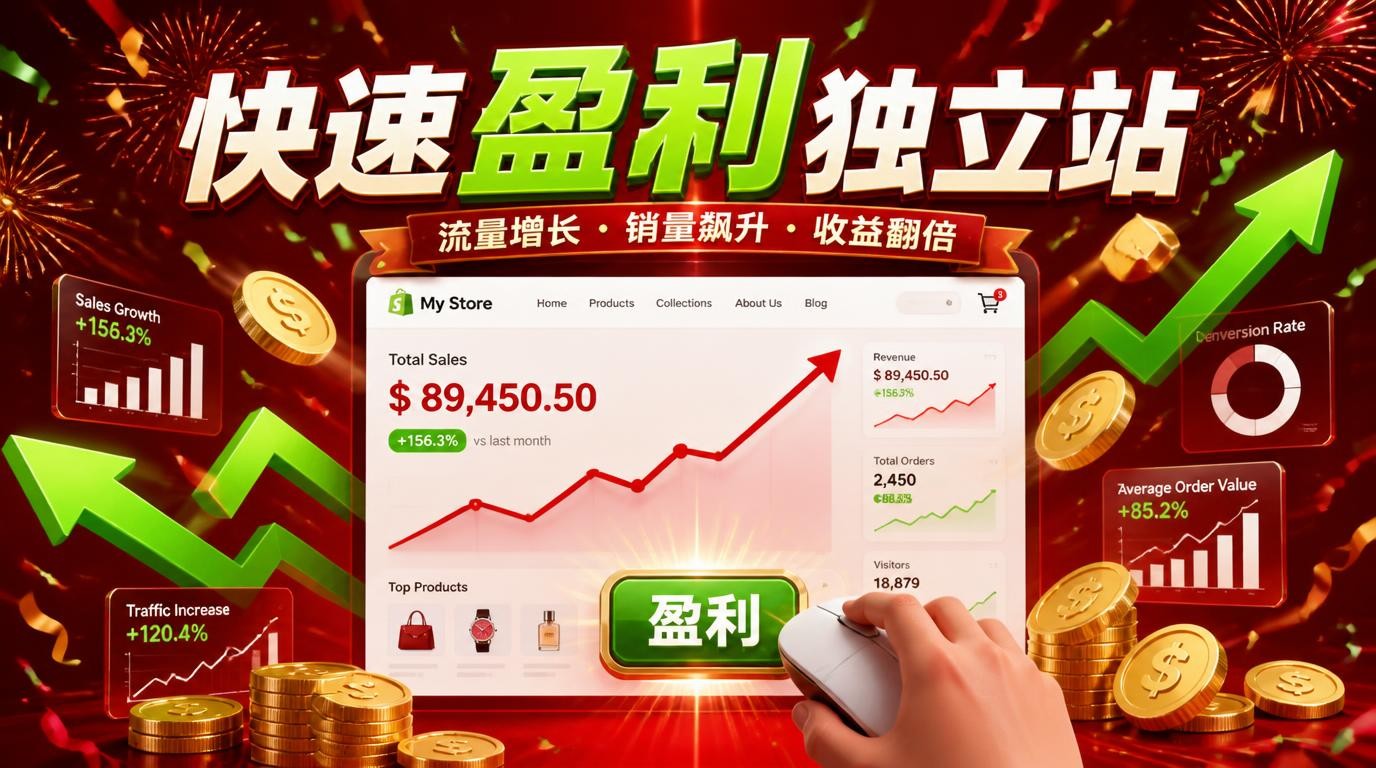 2026独立站实操营：快速盈利秘籍