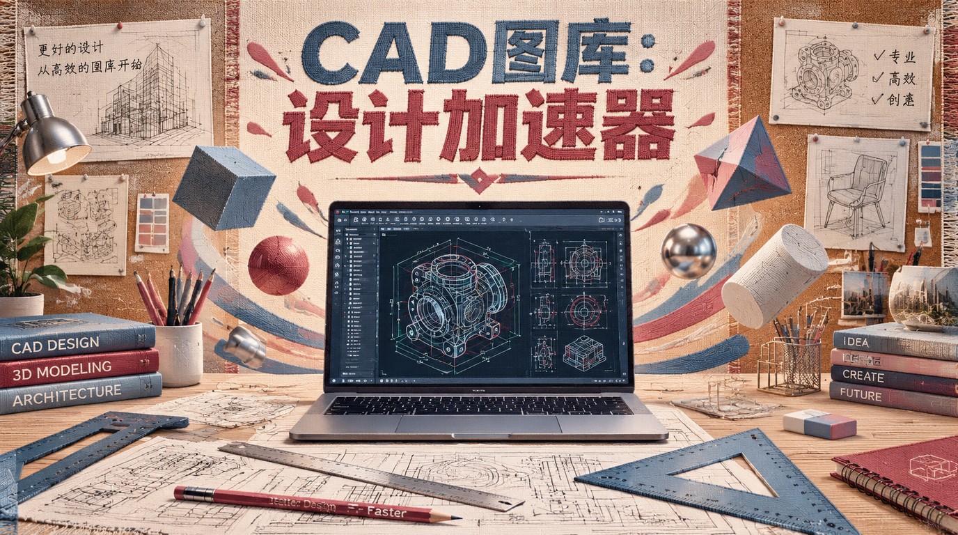 CAD图库大揭秘：设计师必备的高效资源库
