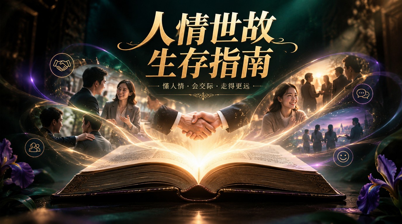 一本让你快速融入社会的人情世故指南