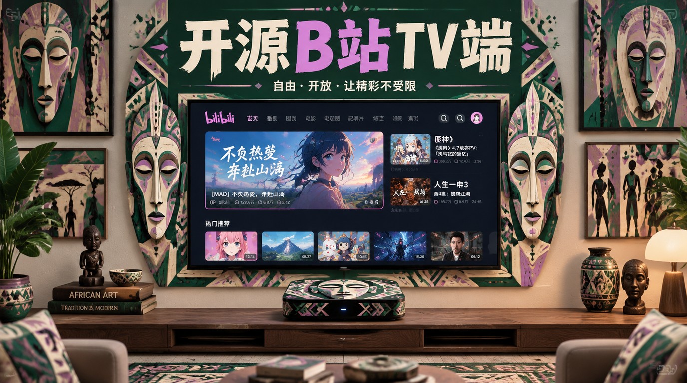 AndroidBBLL：开源第三方B站TV端，大屏追番新选择
