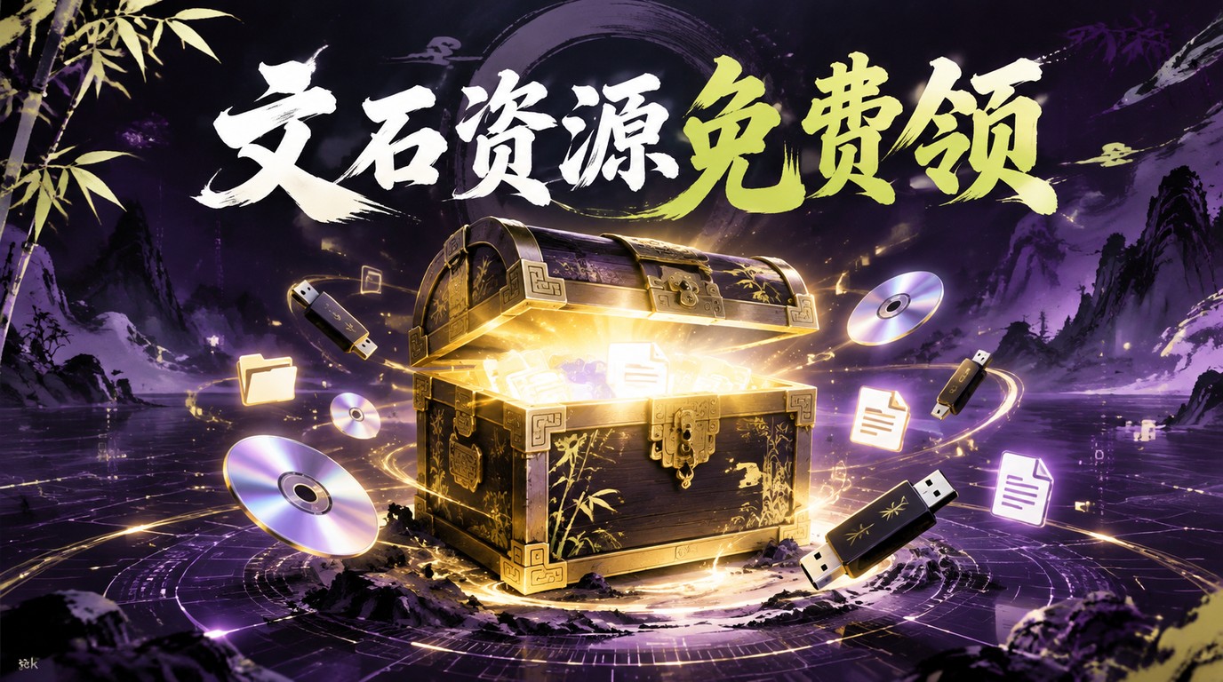 主播文石精选资源包，免费大放送！