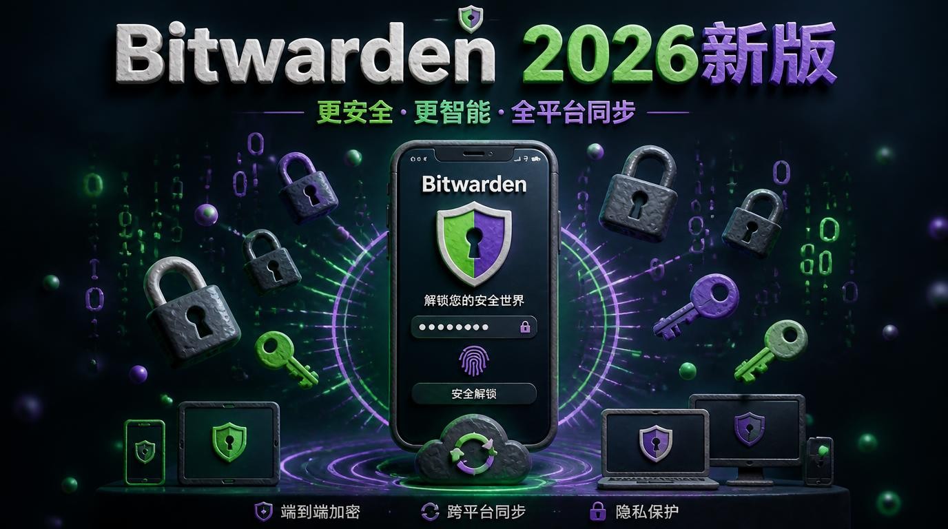 Bitwarden 2026新版发布：开源密码管理器的安卓革命