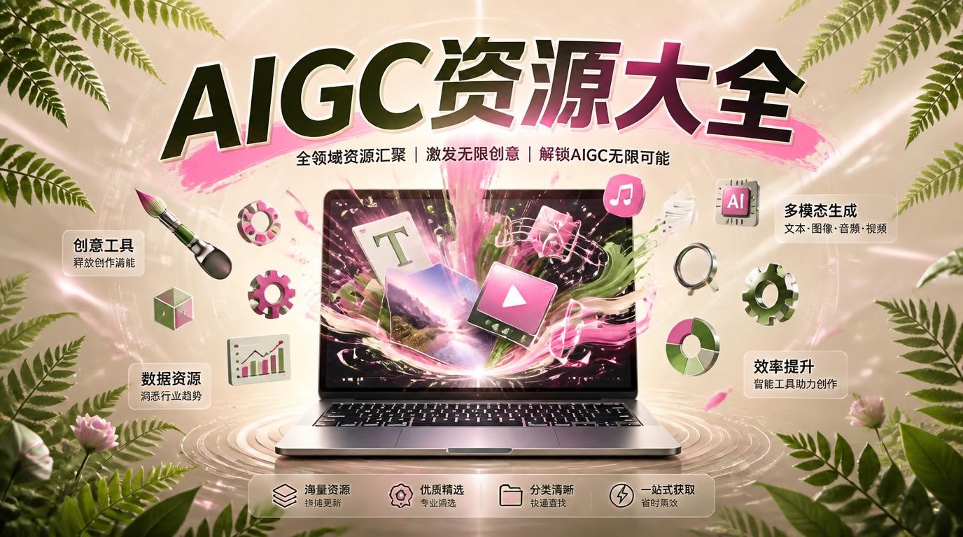 AIGC资源大全：打造超级生产力工具