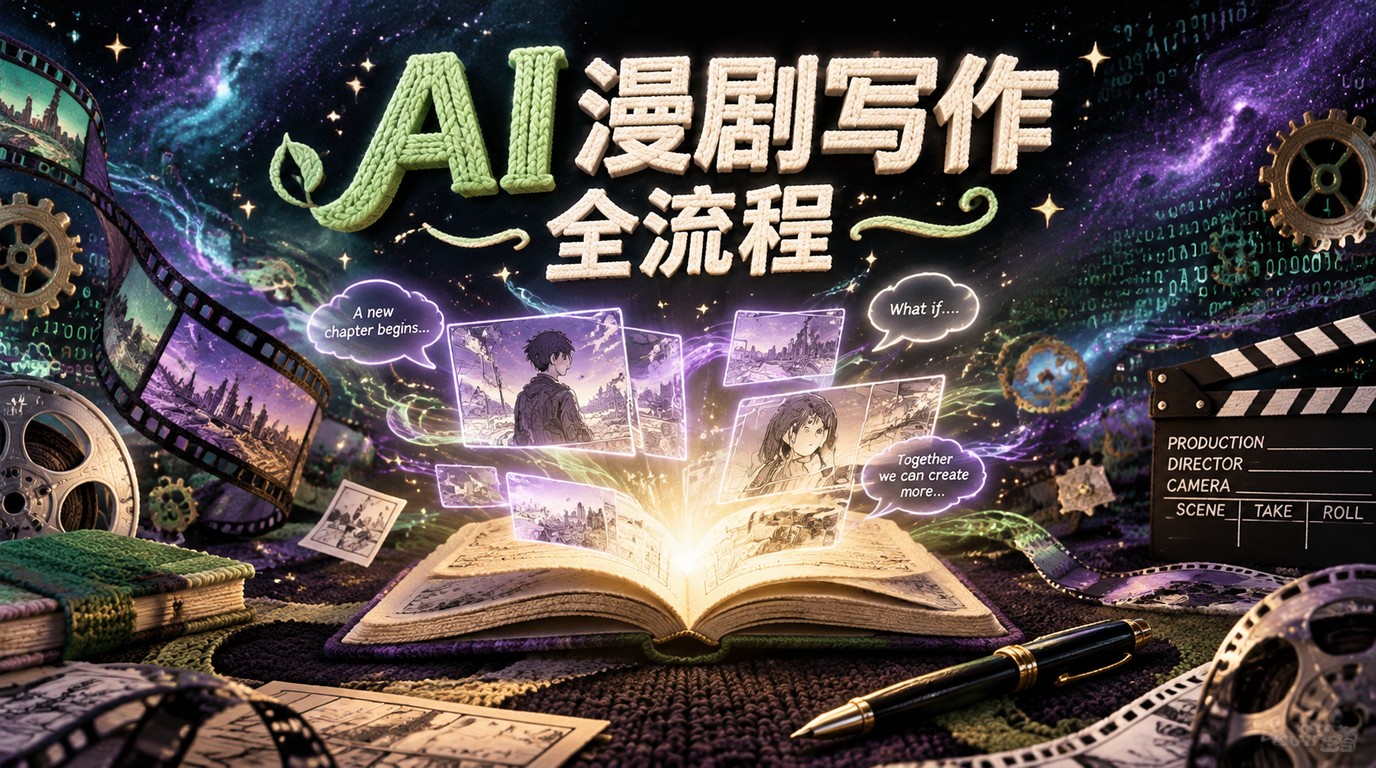 AI漫剧写作全流程：从大纲到爆款台词