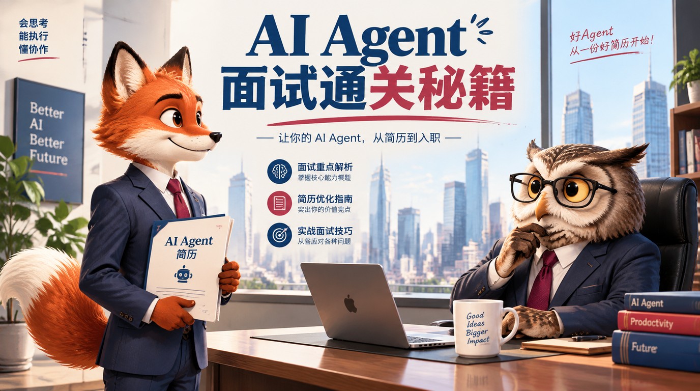 AI Agent求职面试全攻略：从入门到拿下Offer