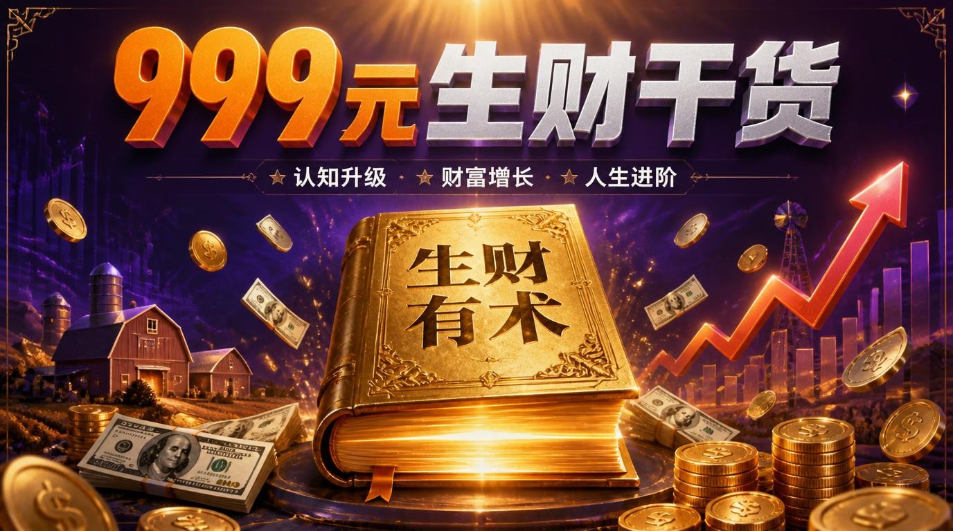 999元生财有术付费资源，全是干货！
