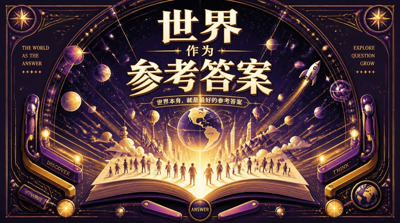 世界作为参考答案：一本让你重新认识世界的必读书